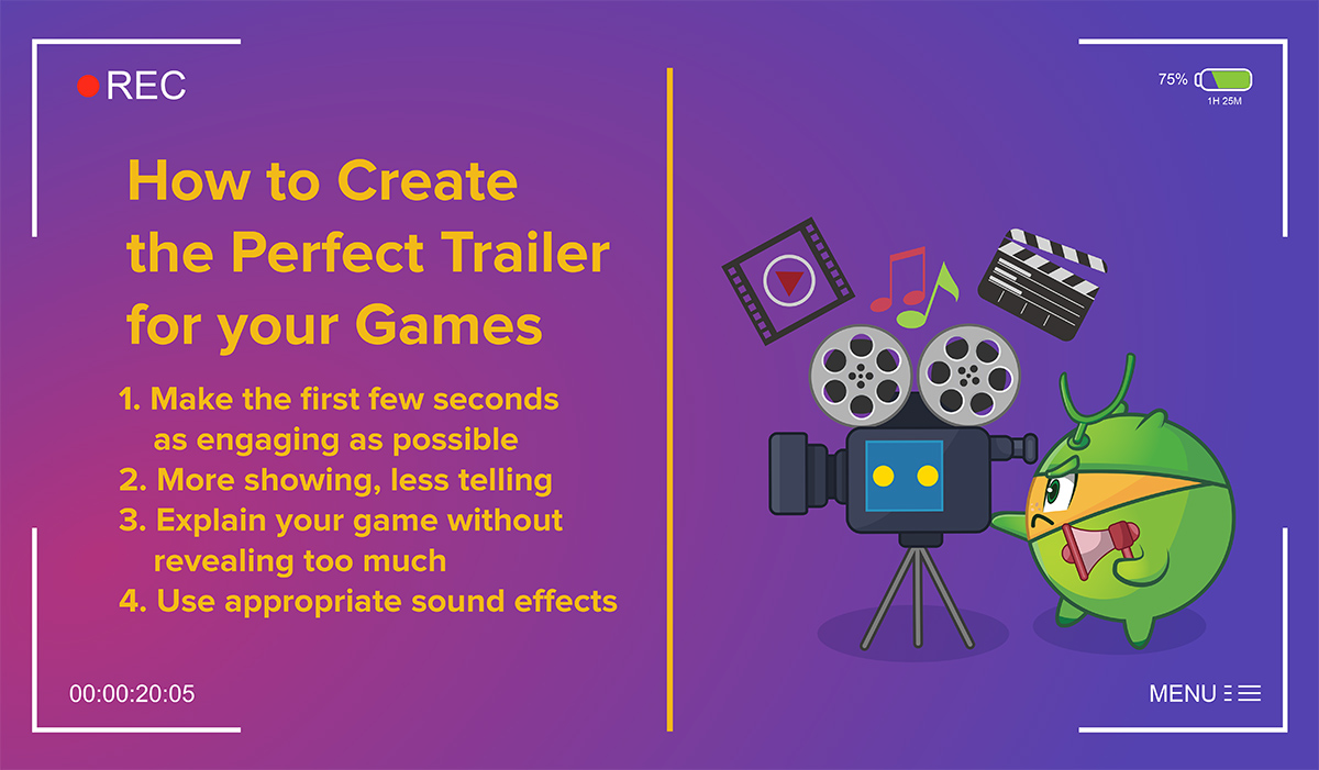 How to Create the Perfect Trailer for your Games